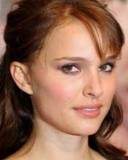 Natalie Portman con cerquillo en su Frente